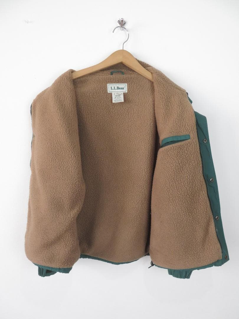 90s LLビーン ゴアテックスシンサレート中綿ナイロンフリース ジャケット M
