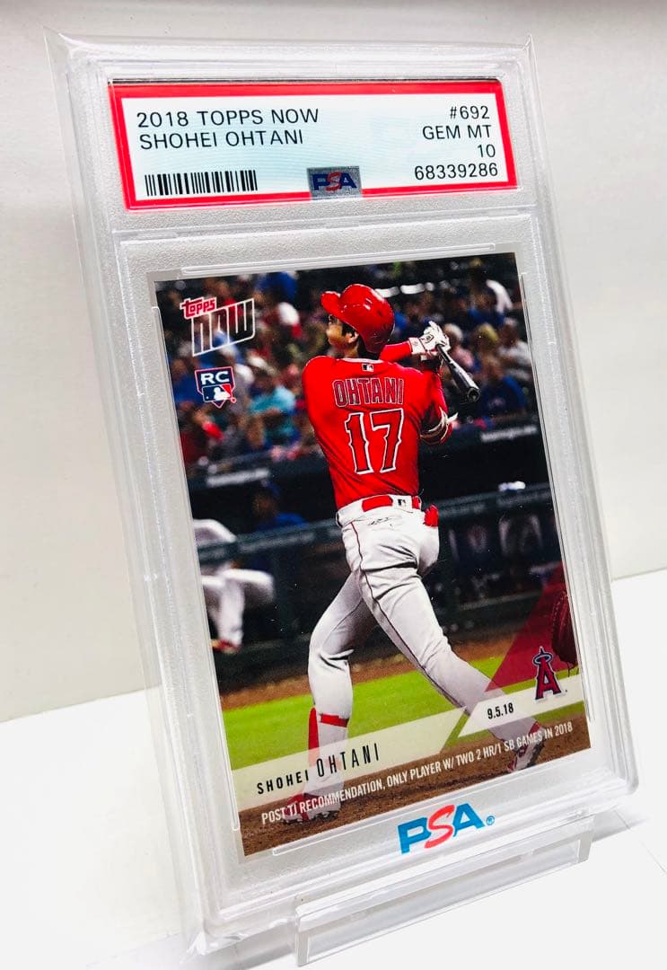 レア PSA10 希少 大谷翔平 2018 TOPPS #692