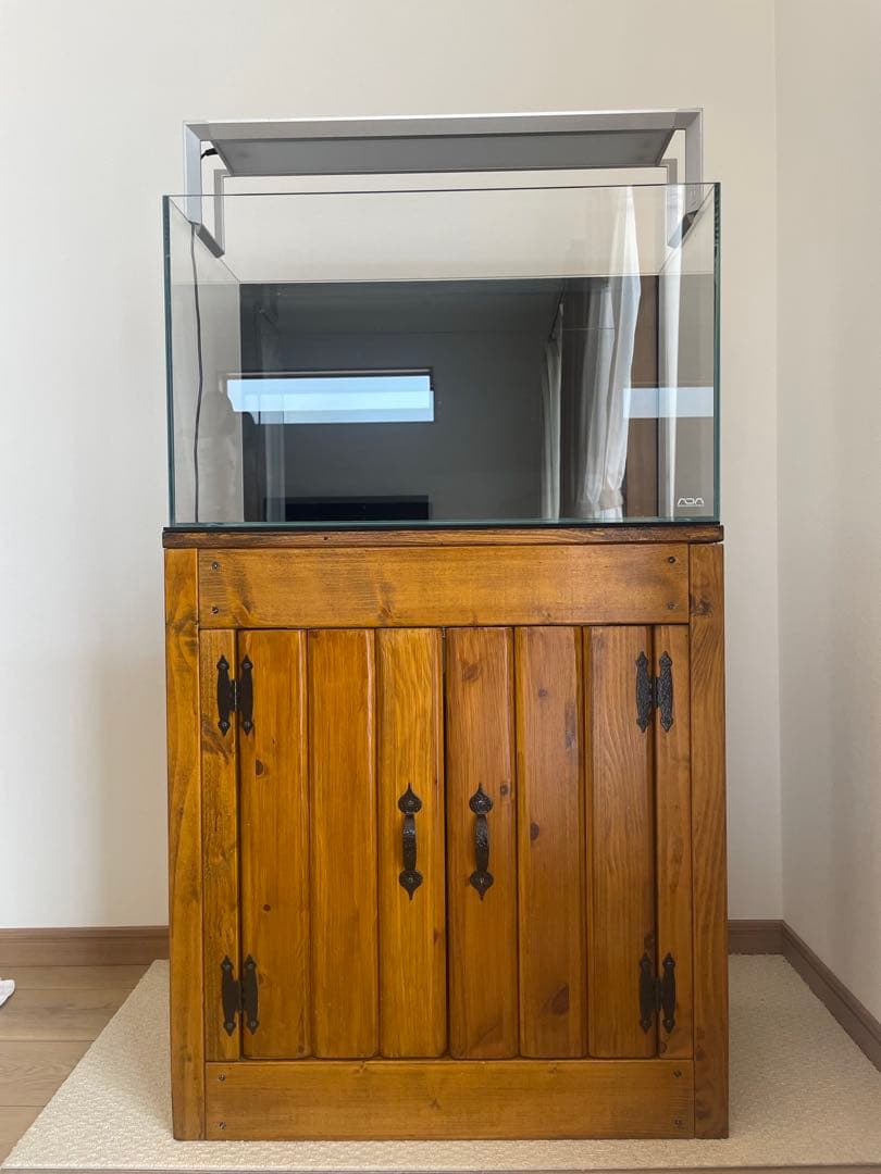 <引き取り限定> 60cm 水槽　水槽台　アクアリウム　一式