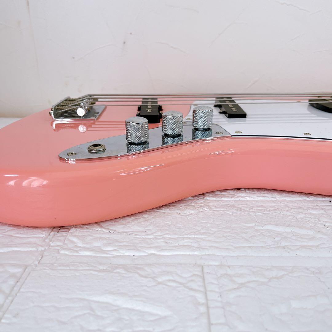 SELDER セルダー エレキベース ピンク 初心者　JB-30 ベース　エレキ