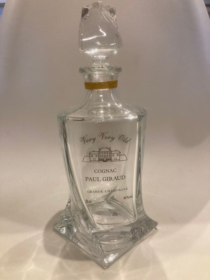 ポールジロー　クリスタルデキャンター