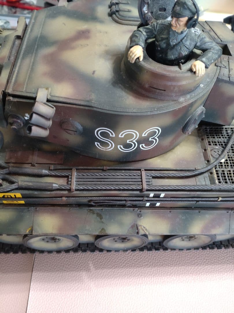 1/16スケールＲＣ戦車　タイガーⅠ初期生産型