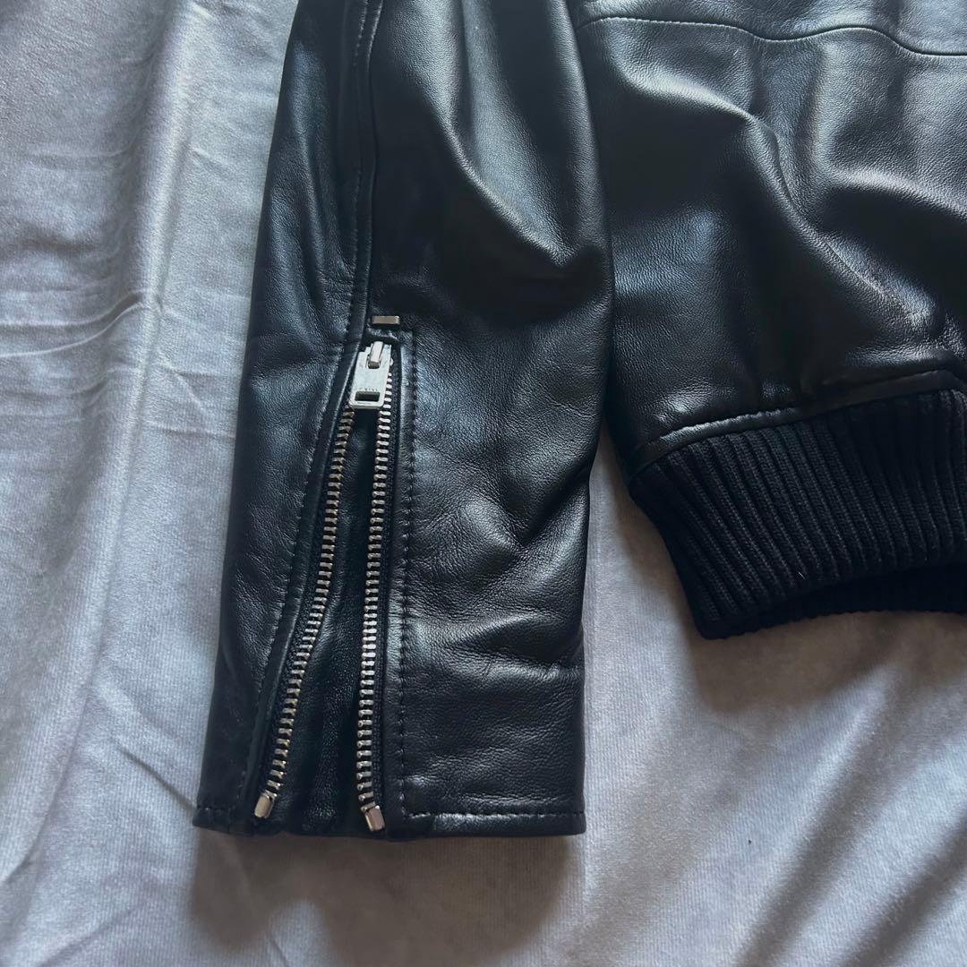 ジャケット・アウター 00s archive double zip leather jacket