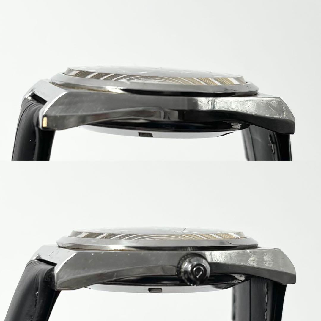 【稼動】 CITIZEN セブンスター 腕時計 メンズ 黒文字盤 デラックス