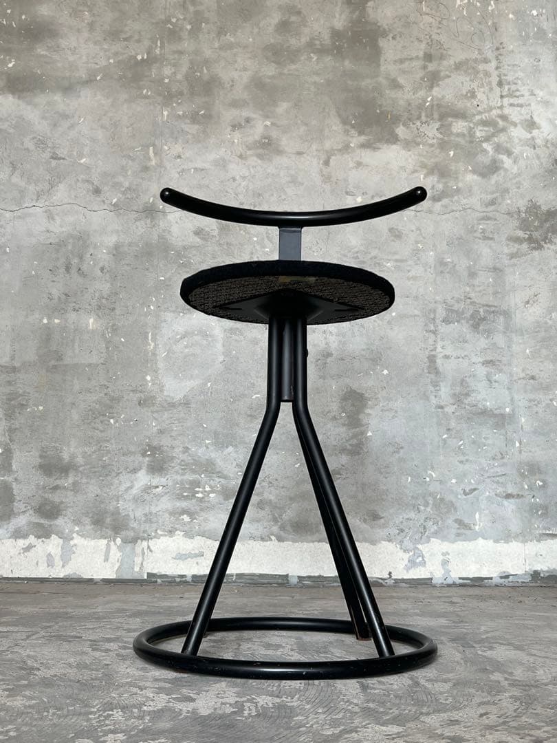 80年代 ポストモダン ヴィンテージ チェアー ／ カウンター回転椅子 店舗什器