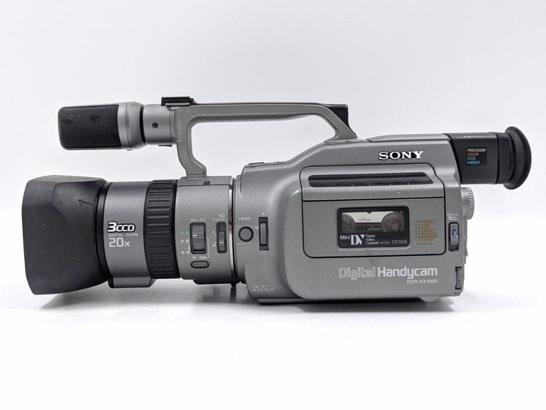 プロ向けモデル！ SONY ビデオカメラ DCR-VX1000 01