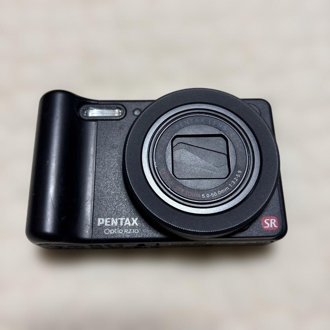 PENTAX Optio RZ10 ブラック 開封品 一式セット ケース付 美品