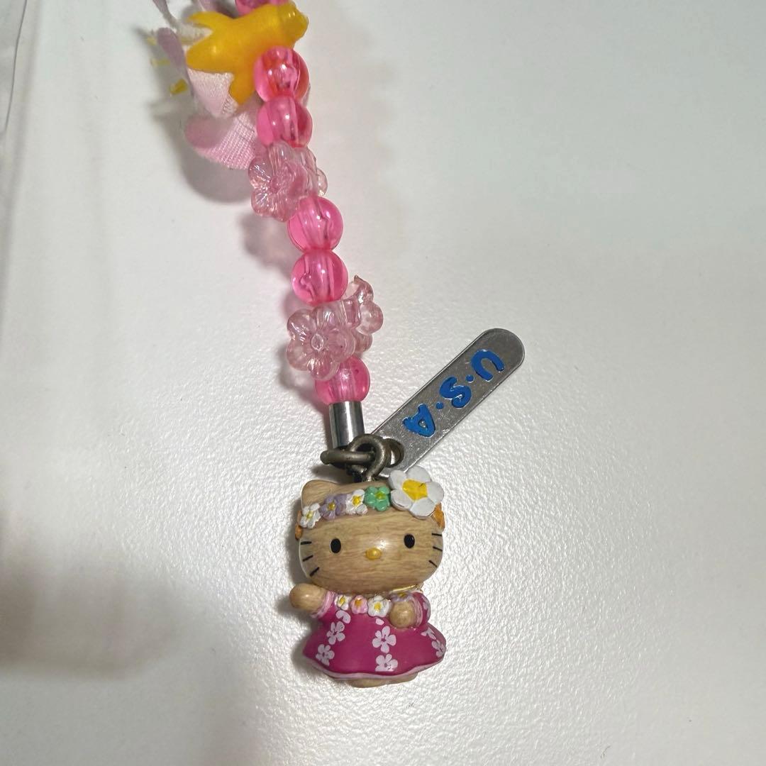 Hello Kitty Hawaii ハローキティ ストラップ 日焼けキティ