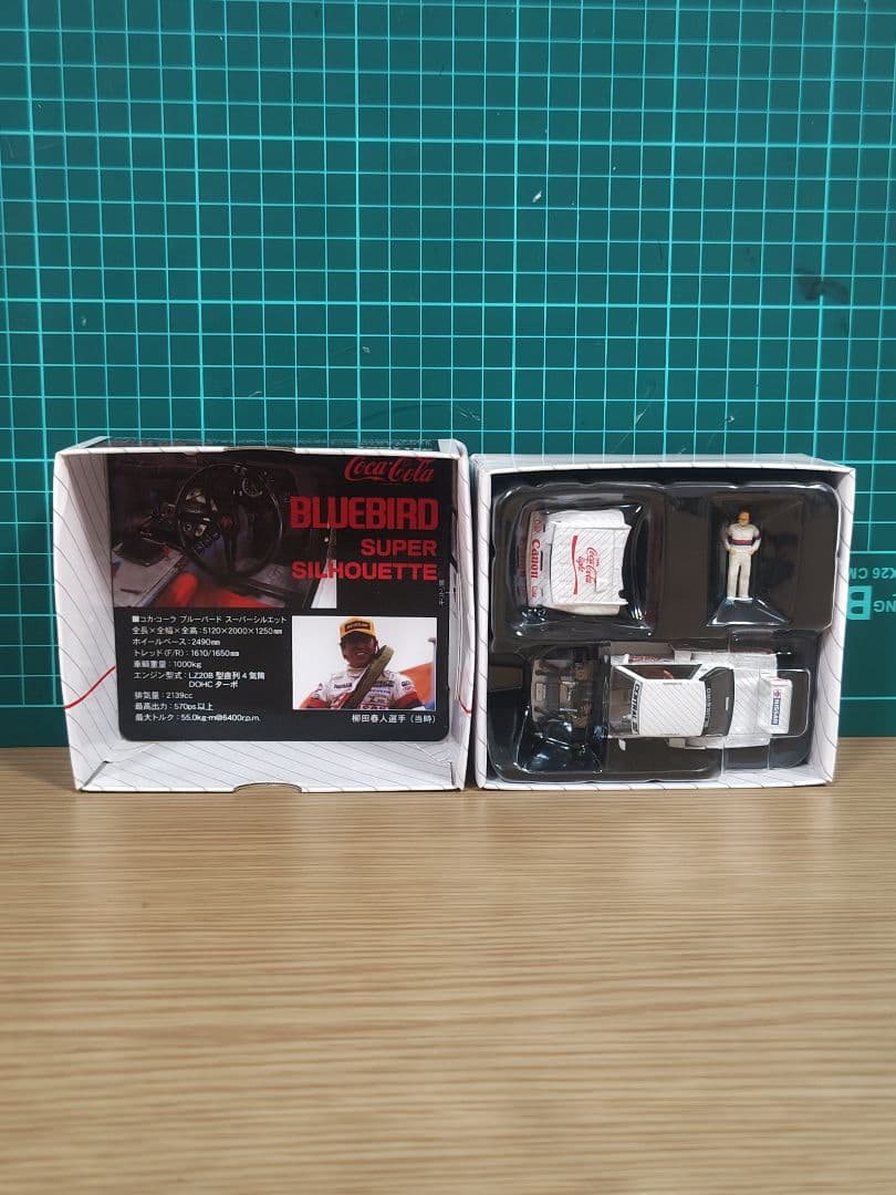 トミカリミテッド　コカ・コーラブルーバードスーパーシルエット（1984年仕様)