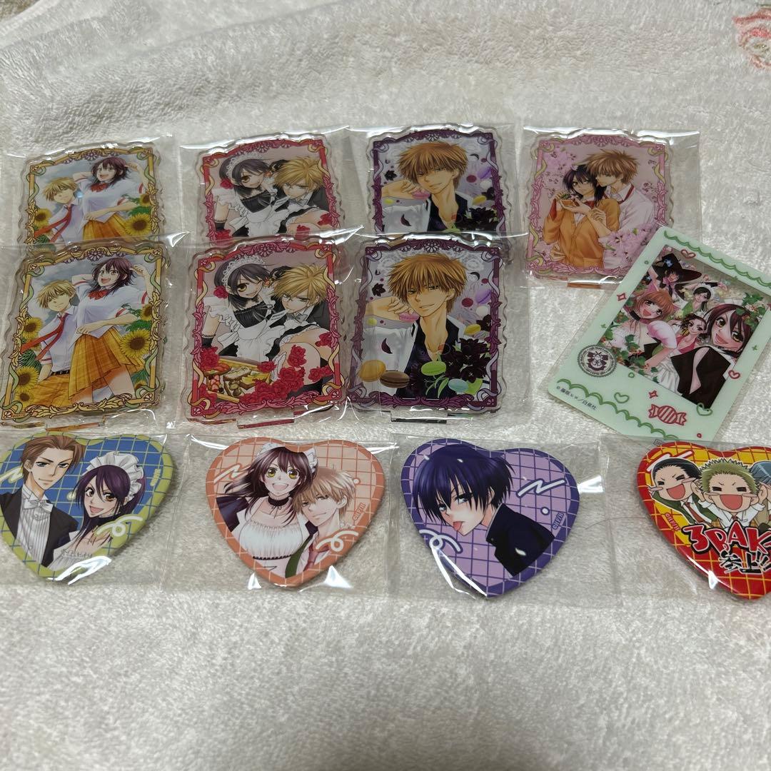 会長はメイド様　漫福ガチャ第2弾　アクスタ缶バッジ　12点セット　新品未使用