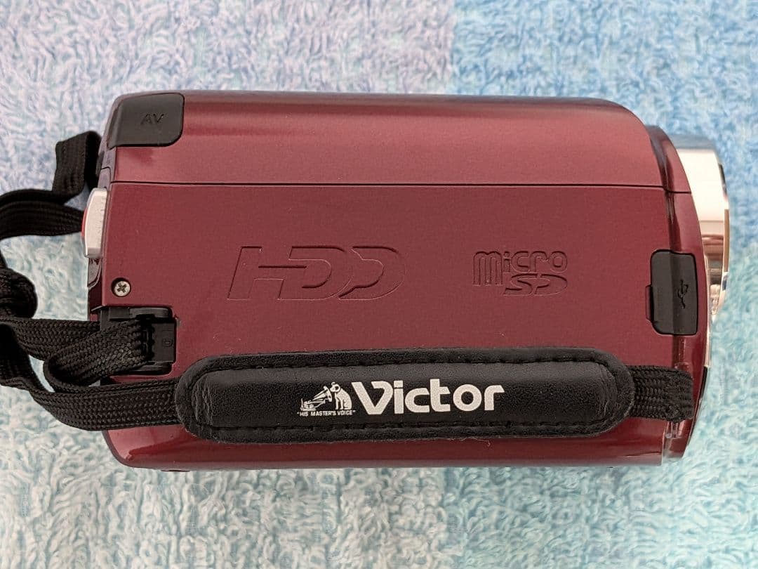 超美品　Victor Everio HDD ビデオカメラ ４０倍ズーム