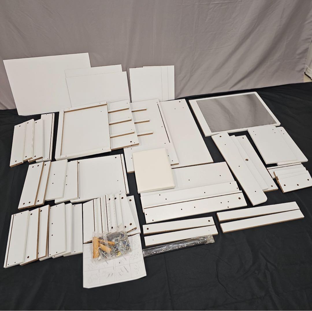 化粧台 ドレッサー 鏡台 一人暮らし 収納 省スペース 清潔感 おしゃれ