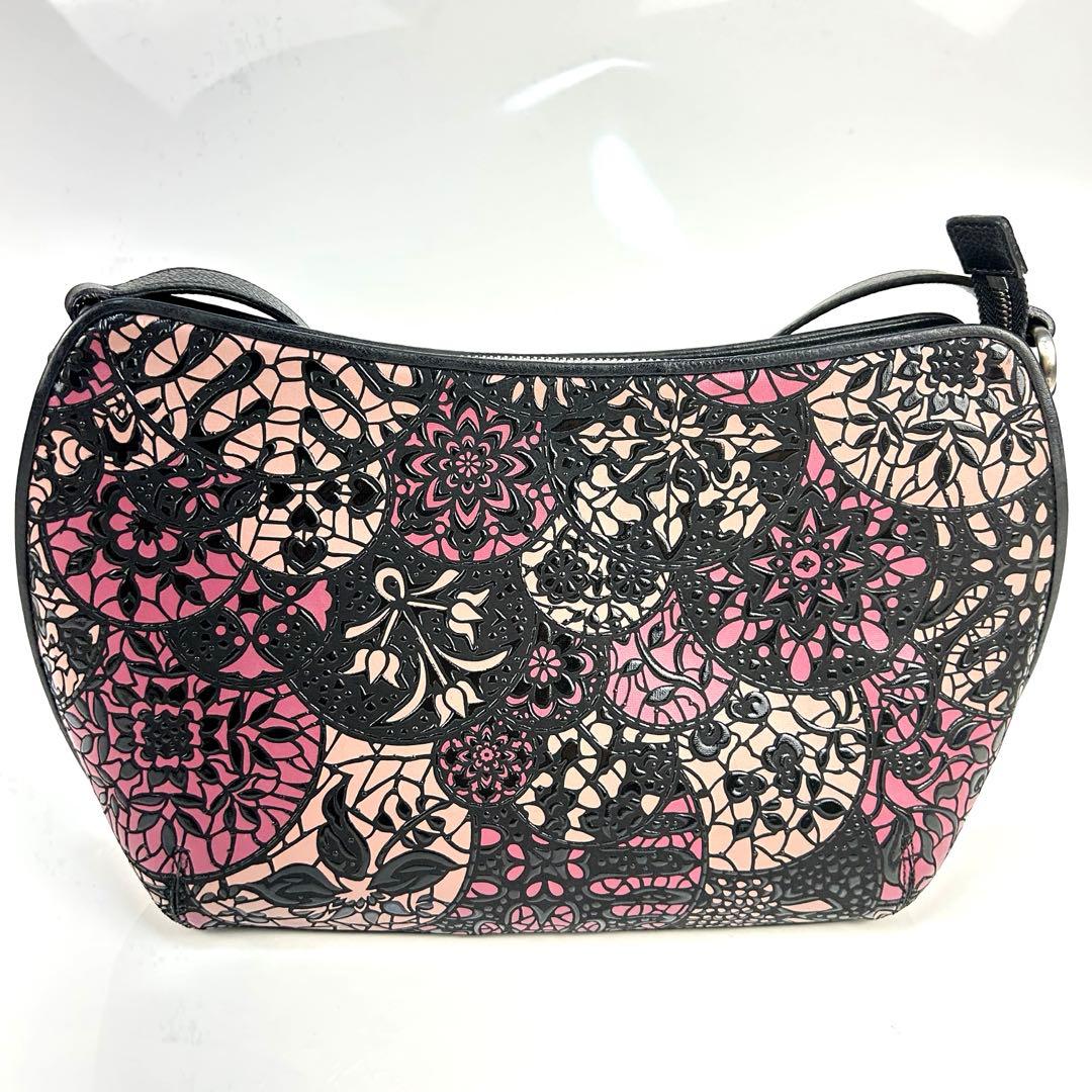 【未使用級✨】印傳屋　リュオラ　ショルダーバッグ　B5 印伝屋　クロスボディ