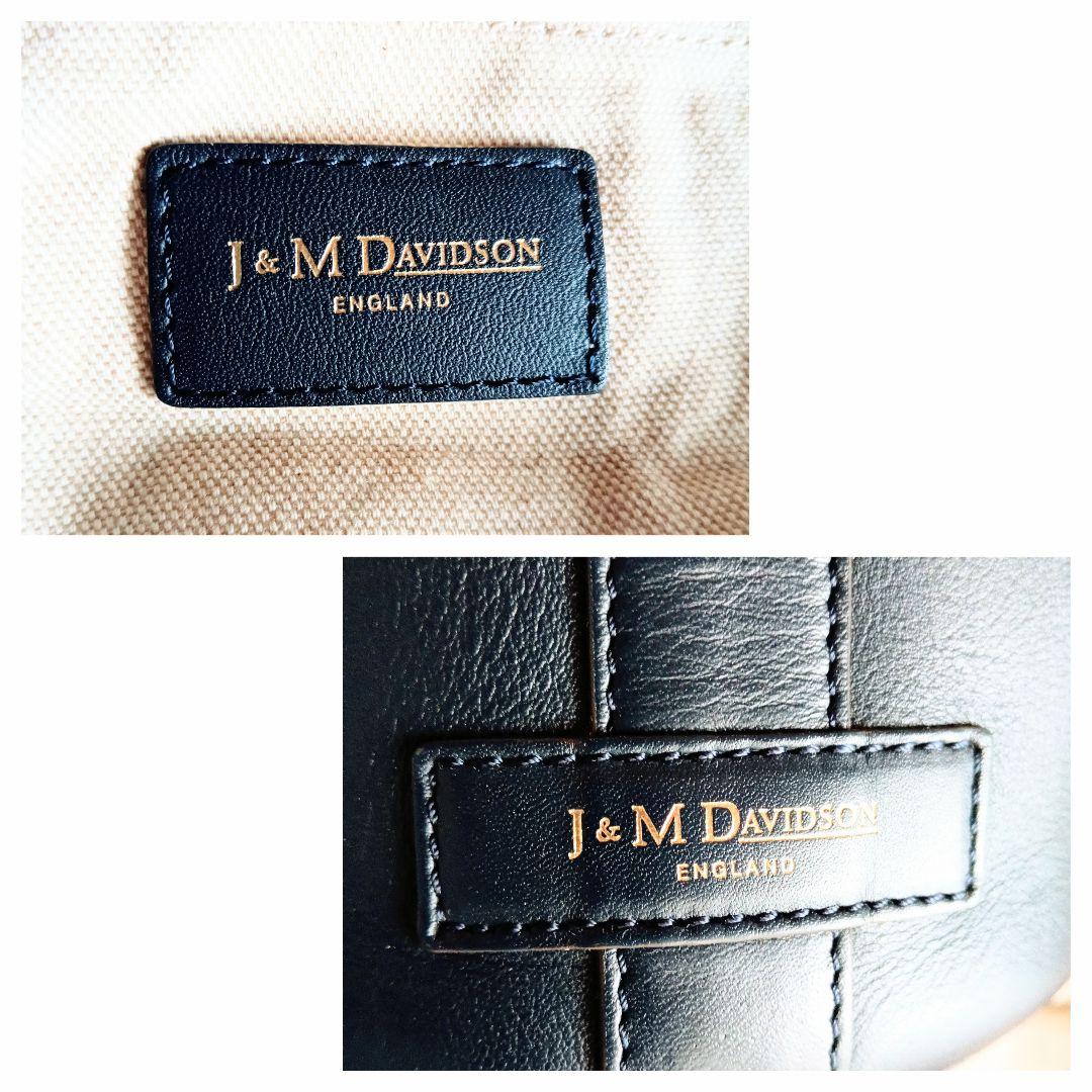 美品 J&M DAVIDSON レザー バケット 巾着 ショルダー ハンドバッグ