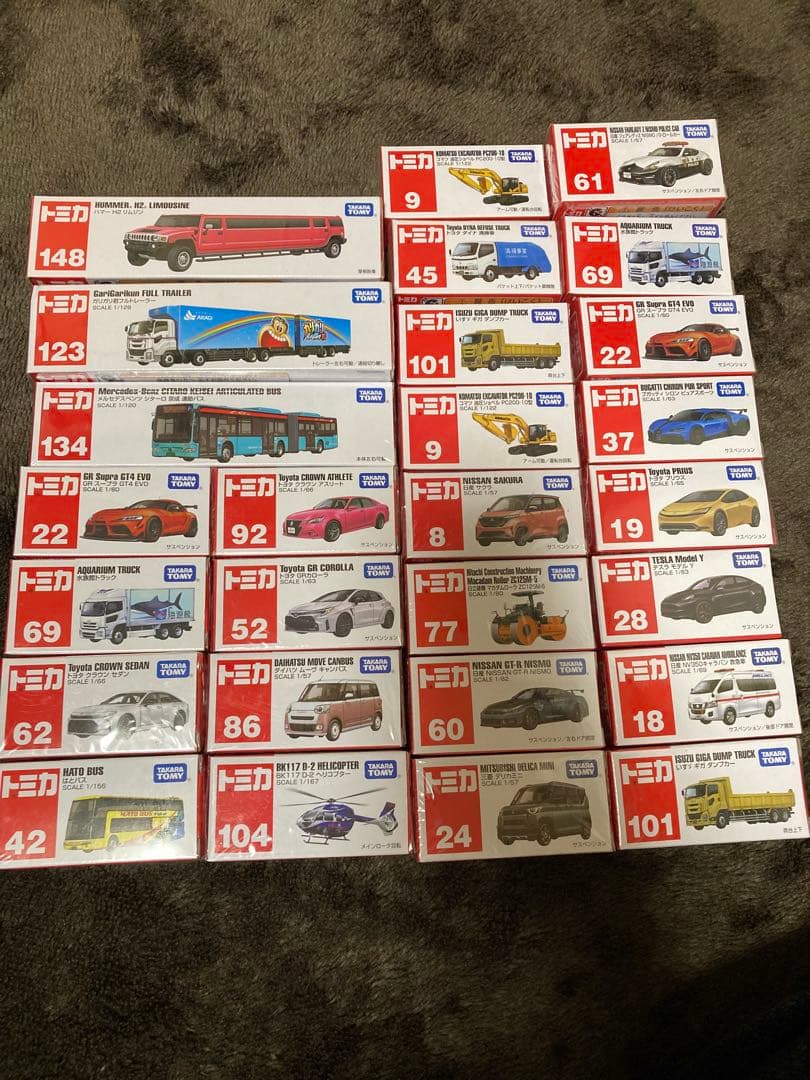トミカ24台　ロングトミカ3台　新品未開封