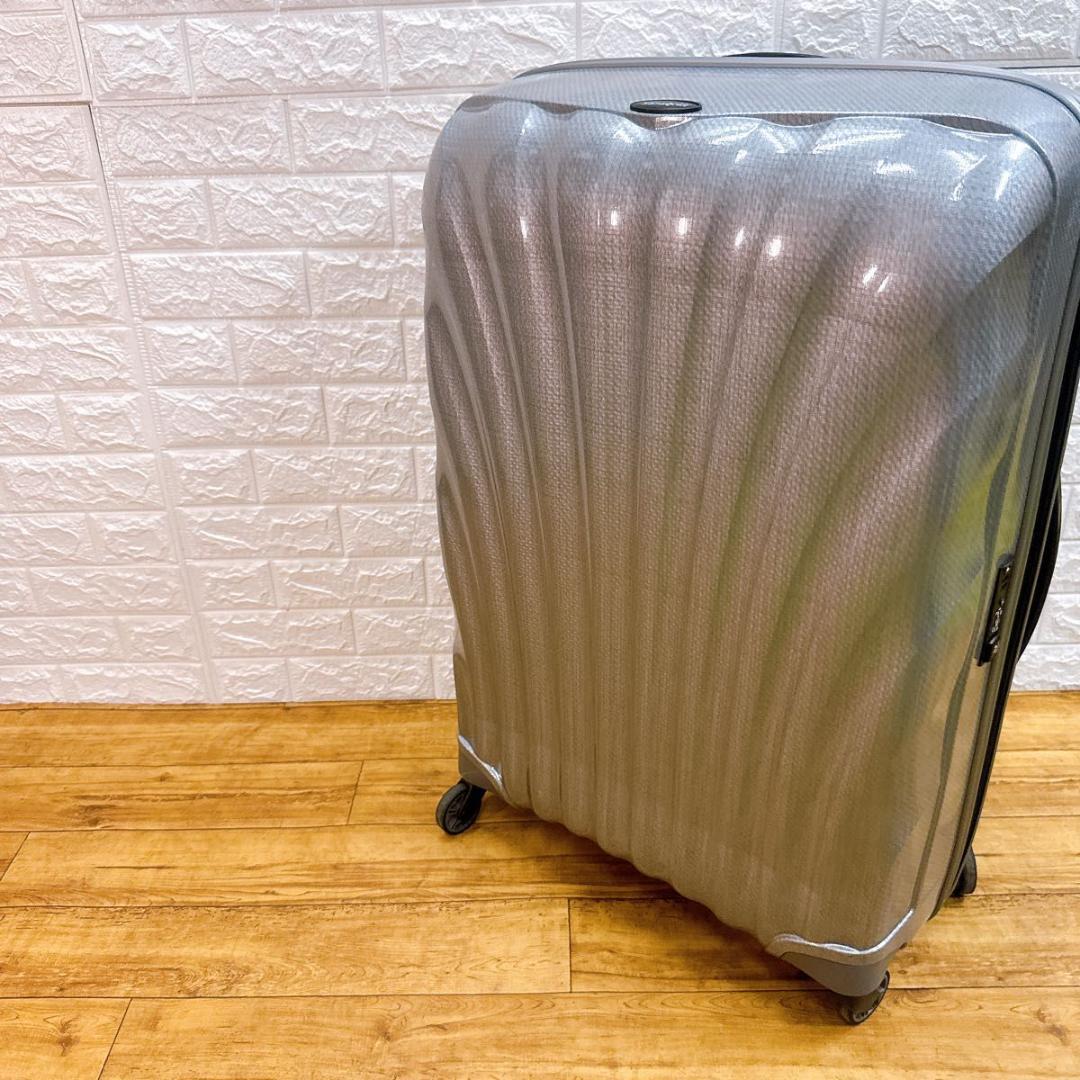 良品　サムソナイト コスモライト 123L 超軽量　キャリー　シルバー