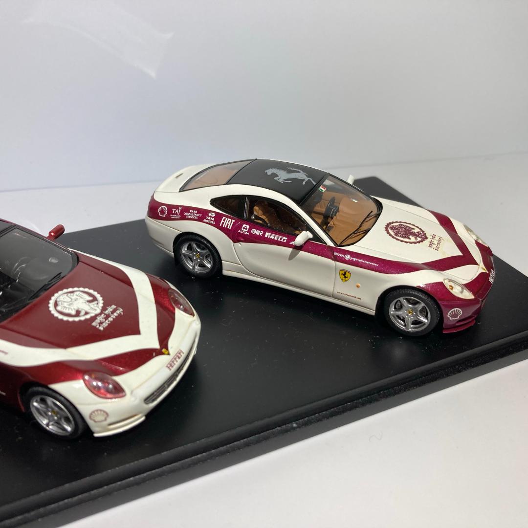 【レッドライン】フェラーリ 612スカリエッティ 2台セット 1/43ミニカー