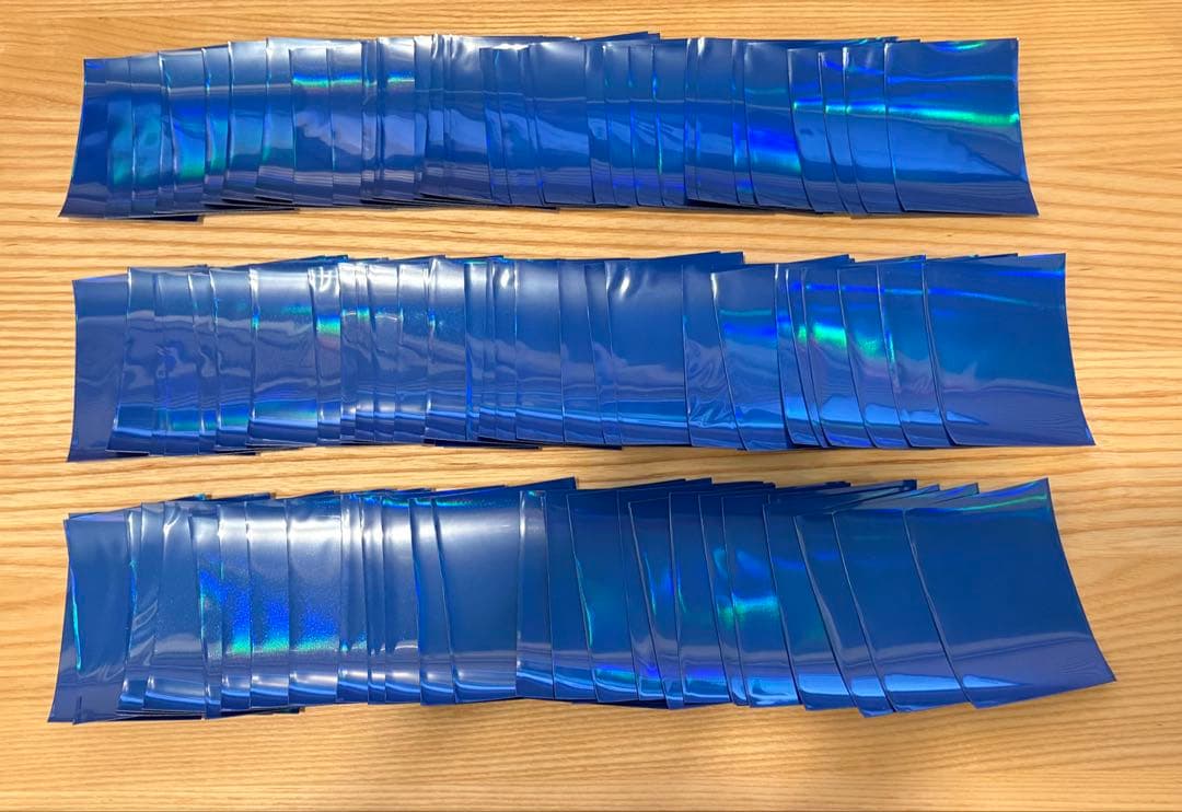 遊戯王　初期　スリーブ　公式　5d's ブルー　青　100枚　未使用