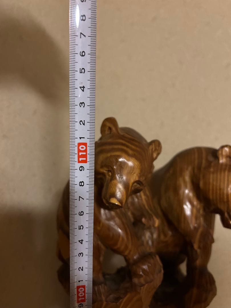 【今だけお値下げ】北海道民芸 木彫りの熊 5頭 112cm