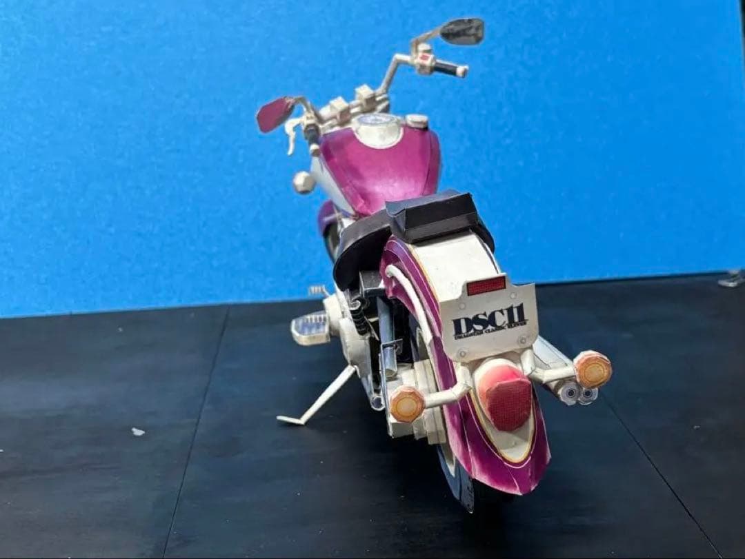 【精密 ペーパークラフト 完成品】ドラッグスター1100 全長約36㎝