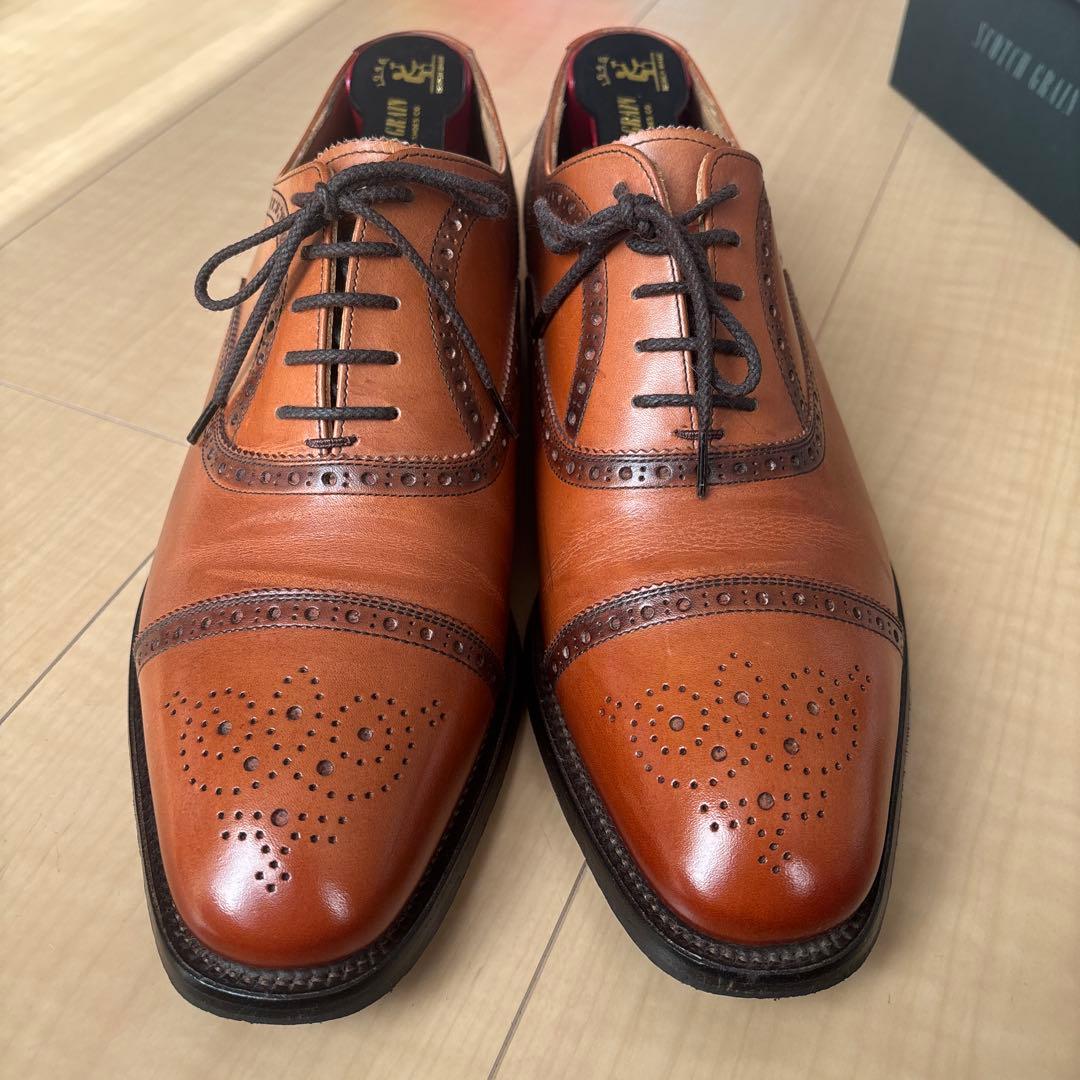 【美品】スコッチグレイン　インペリアルⅢ　ブラウン　25cm