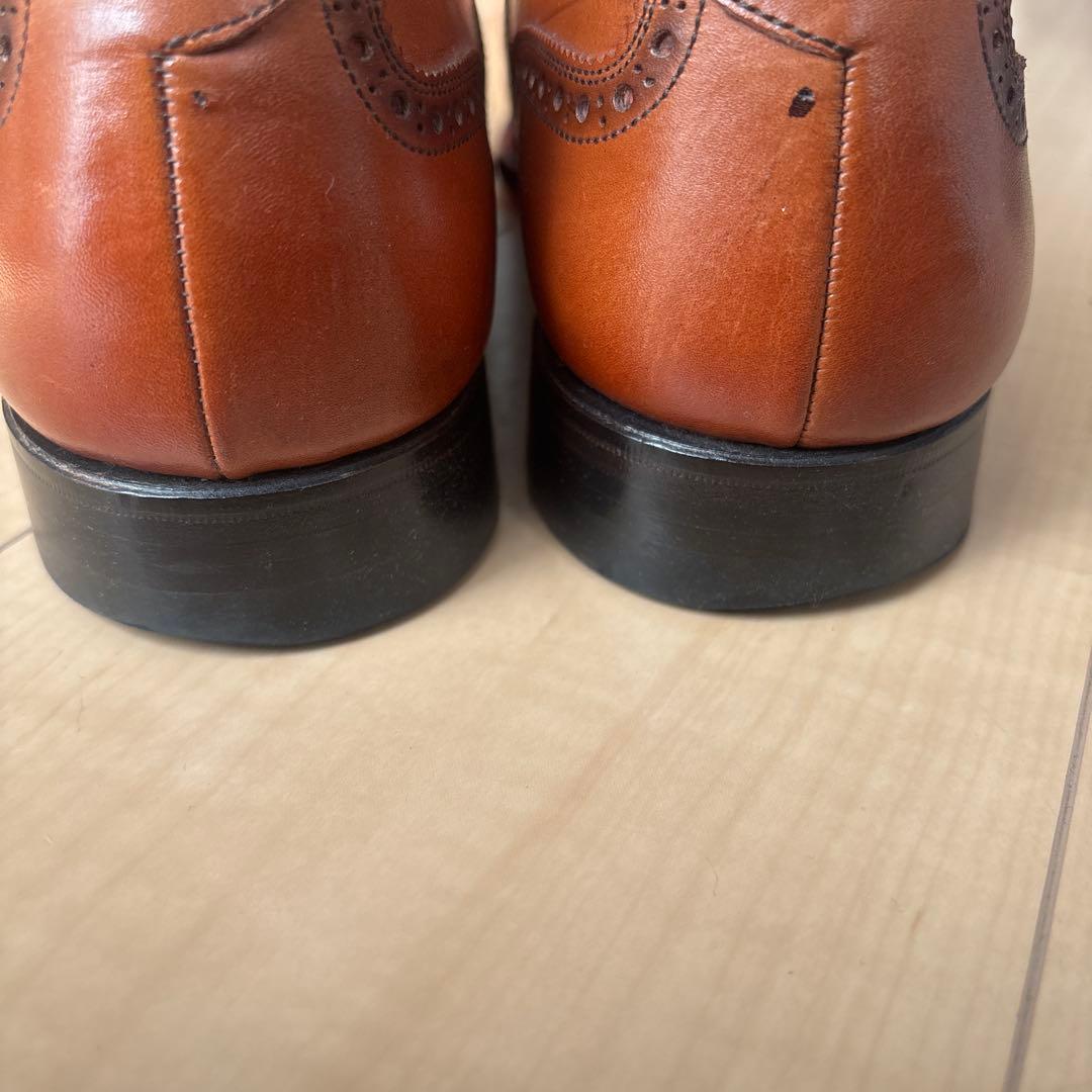 【美品】スコッチグレイン　インペリアルⅢ　ブラウン　25cm