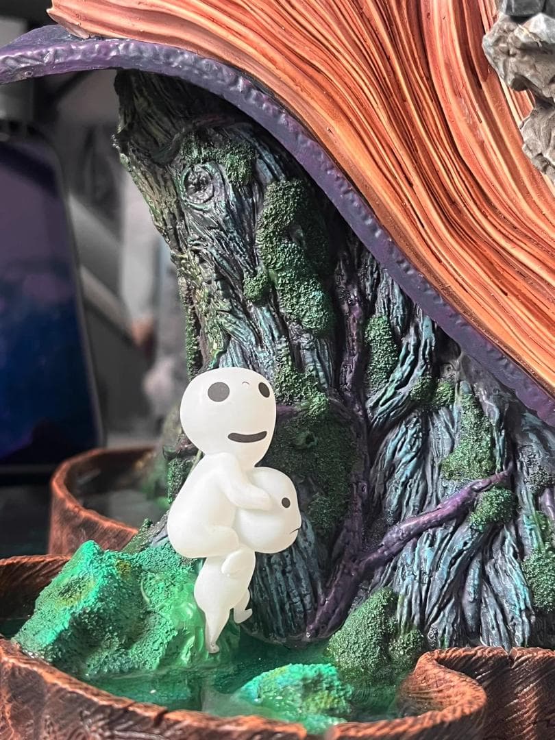 宮崎駿 もののけ姫 千手扉間 樹脂 彫刻 フィギュア