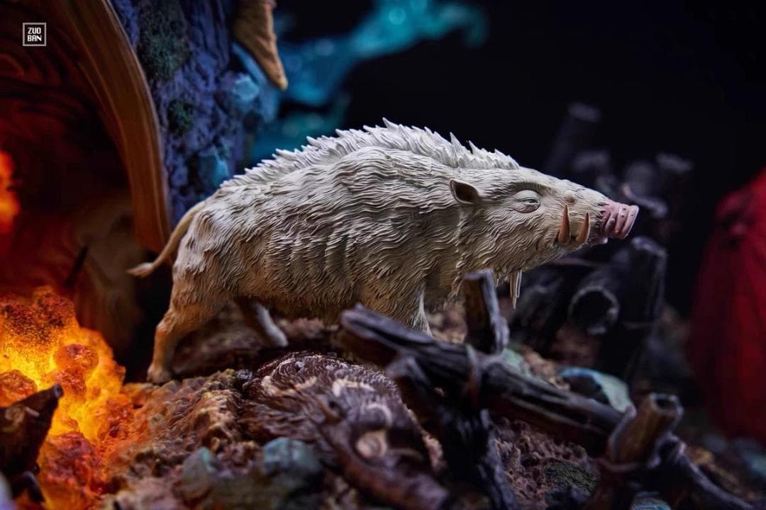 宮崎駿 もののけ姫 千手扉間 樹脂 彫刻 フィギュア