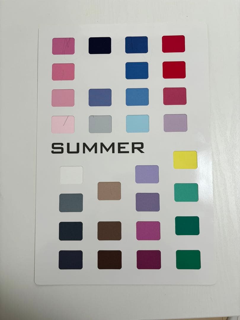 【超特価】パーソナルカラー診断用ドレープ （金銀・ミニドレープ付）