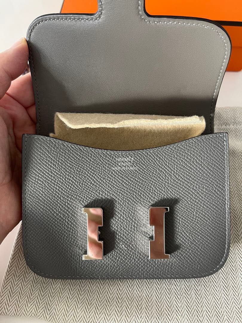 エルメス　コンスタンススリム　グリメイヤー　U刻印
