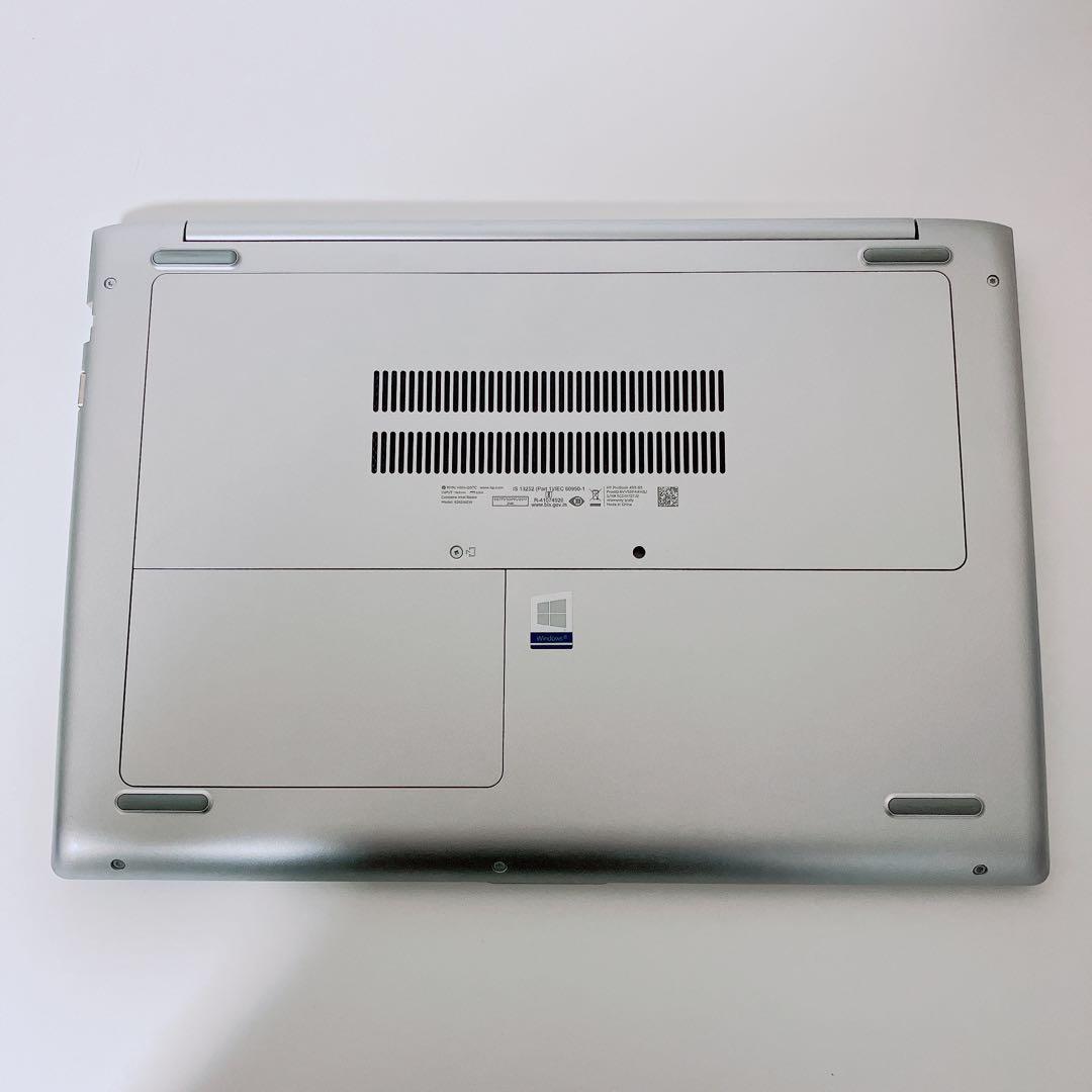 【美品】HP 450 爆速SSD512GB 8GB日本製パソコンPC