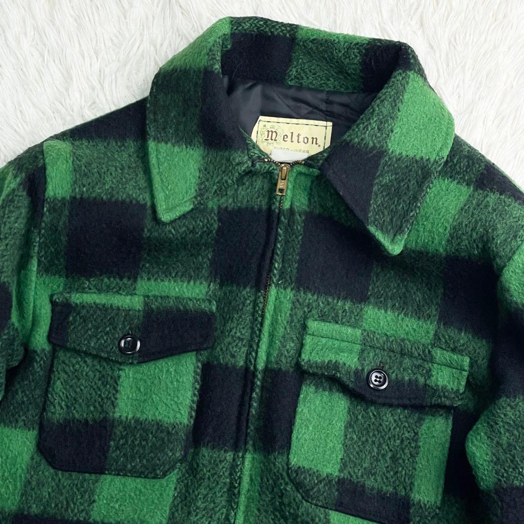 希少 美品 70s USA製 melton ヴィンテージ マッキーノジャケット