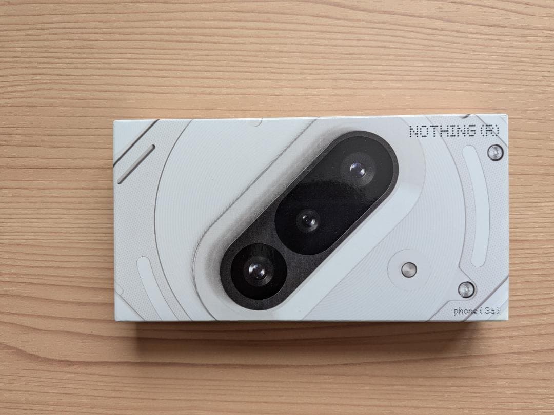 Nothing Phone (3a) ホワイト 上位モデル 12GB/256GB