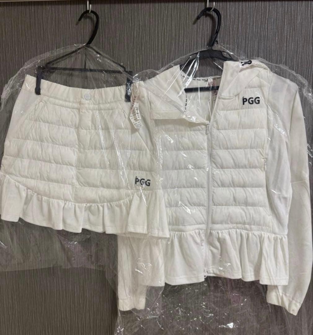 *超美品クリーニング済*パーリーゲイツ PGG セットアップ レディース