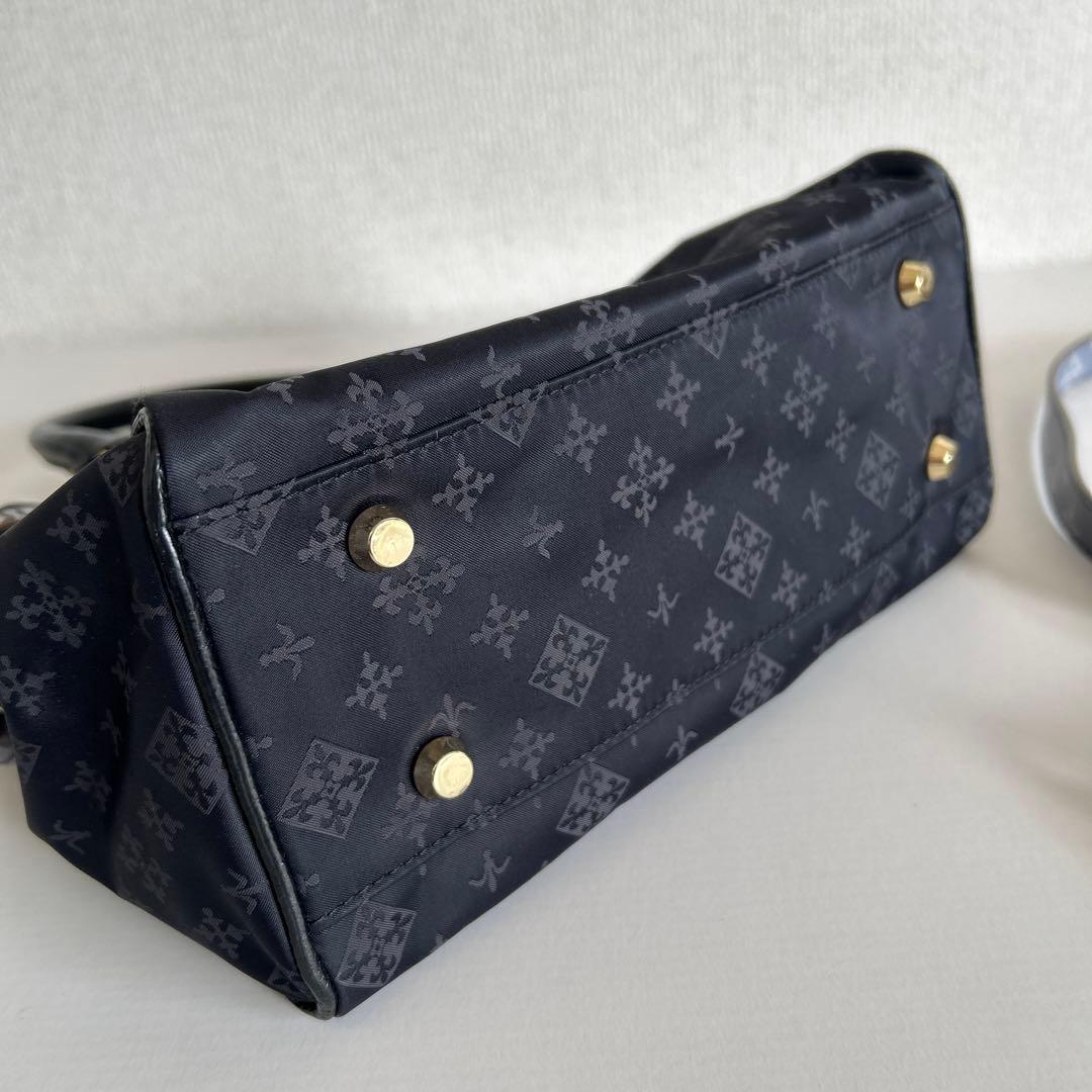 ラシット russet ショルダーバッグ 2way バイカラー　総柄　美品