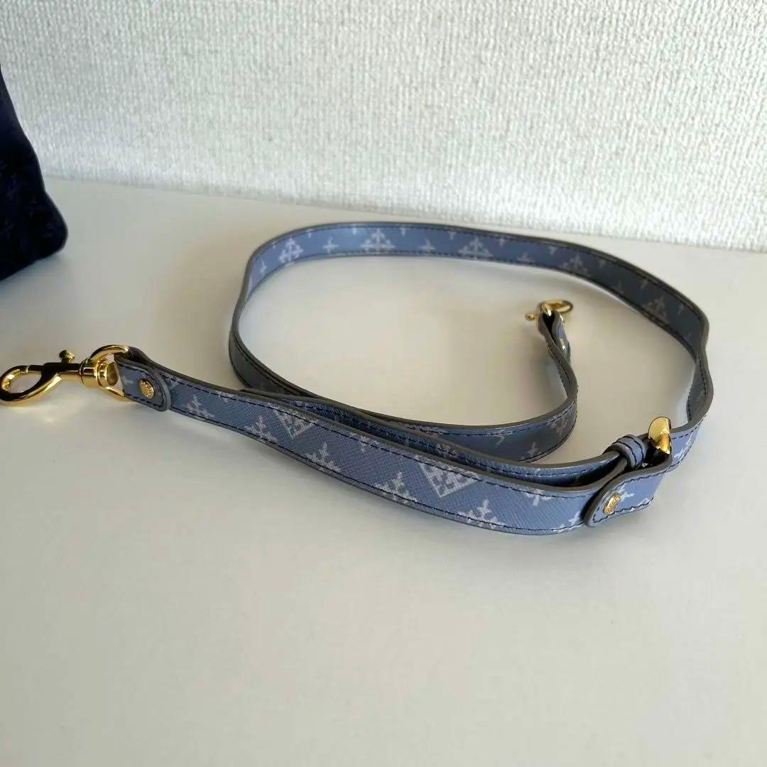 ラシット russet ショルダーバッグ 2way バイカラー　総柄　美品