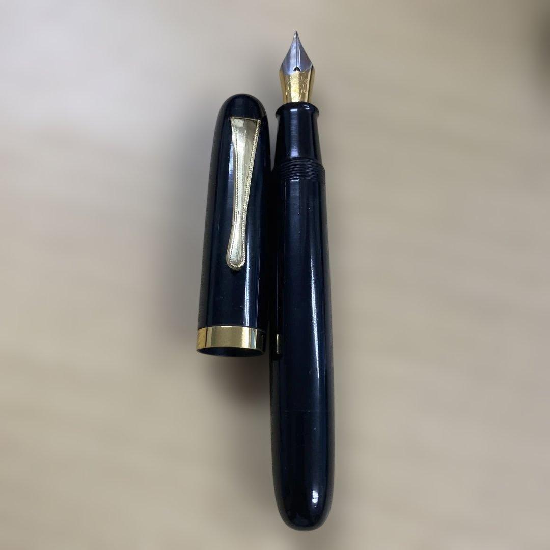 ヴィンテージ BELIEVE BEST IRIDOSUMIN刻印 万年筆