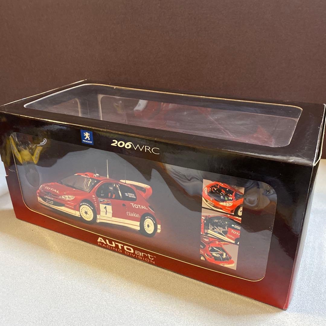 オートアート　1/18 プジョー 206WRC