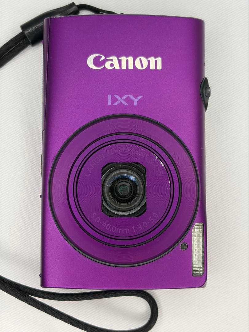 訳アリ Canon IXY600fパープルコンパクトデジタルカメラ