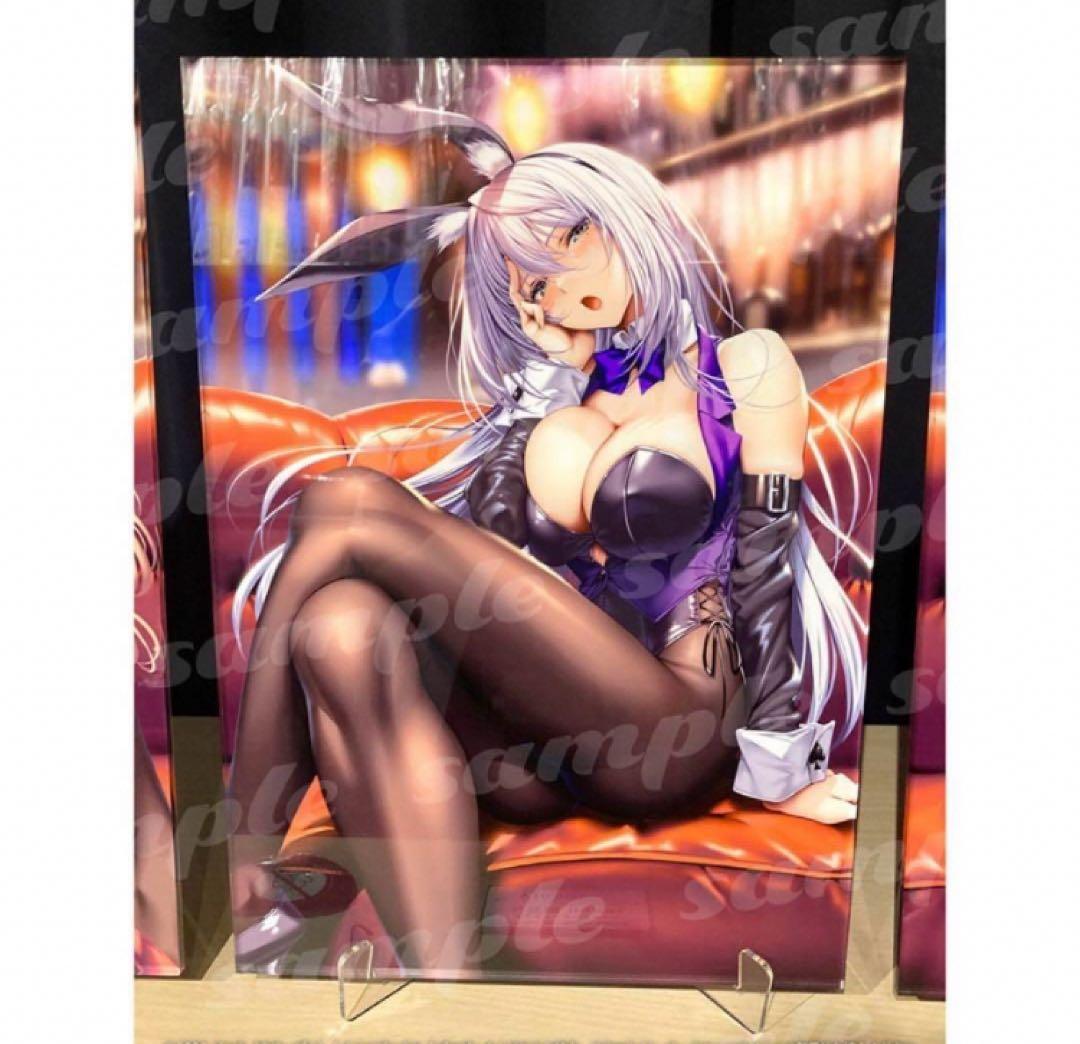 ピロ水(アマカノ2) はにかみ彼女　キャラファインアクリル 天笠綴 bunny②