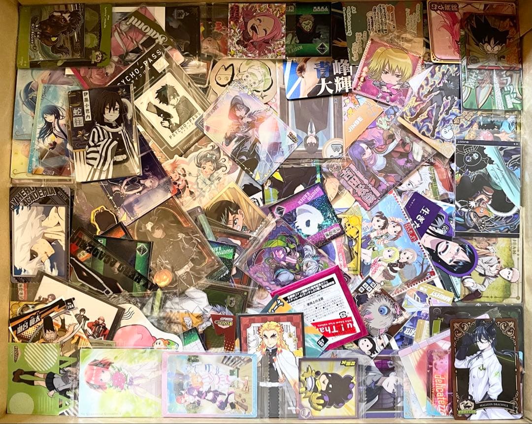 アニメ キャラクター カード シール 紙類 薄物 3200枚 まとめ売り