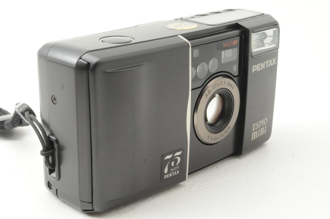★美品級★PENTAX ペンタックス ESPIO mini ブラック 75周年