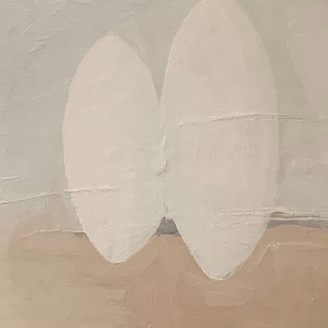 「意識」 油彩 油絵 木製パネルに油彩 現代美術 oil on board 絵