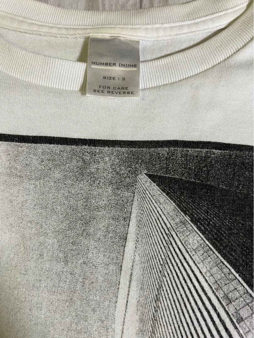 即完売NUMBER(N)INE2002SS激レアツインタワー Tシャツ Lサイズ