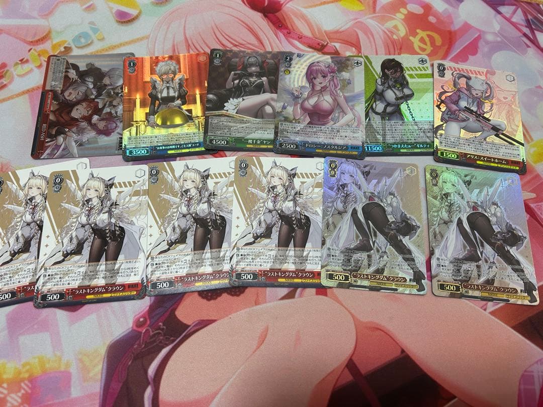 ヴァイスシュヴァルツ nikke RR TD込み　セミ4コン　一部3枚