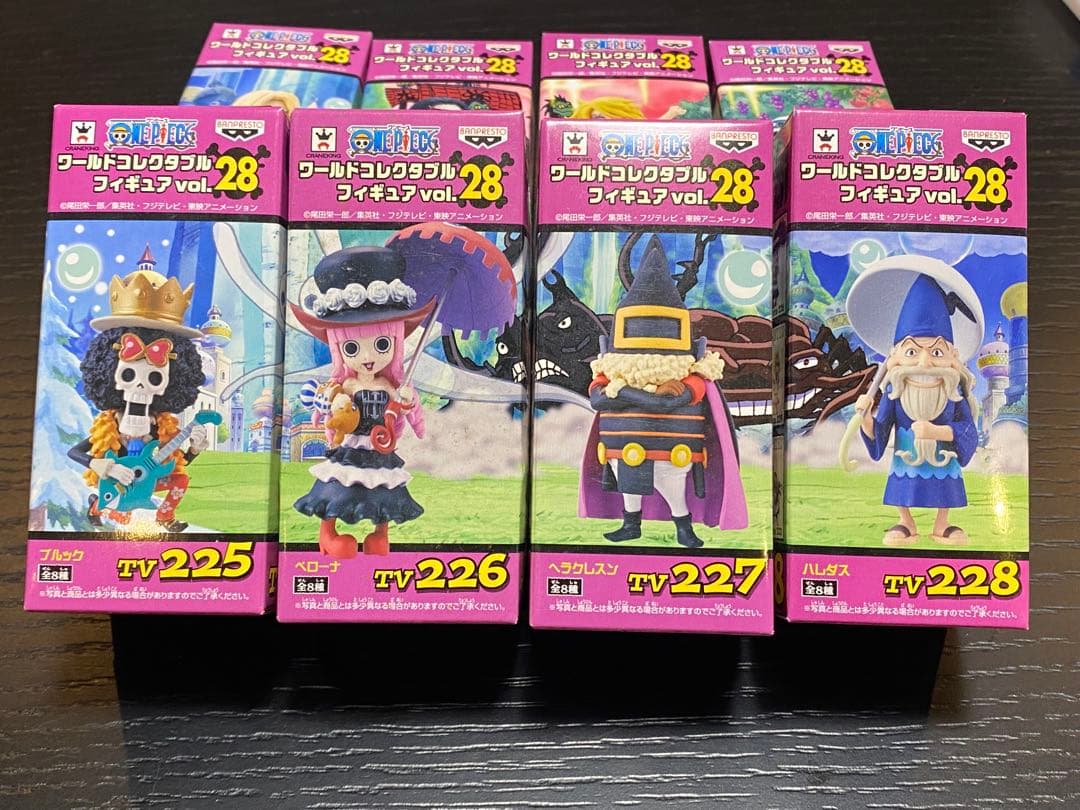 ONE PIECEワールドコレクタブルフィギュア　8種セット　vol.28