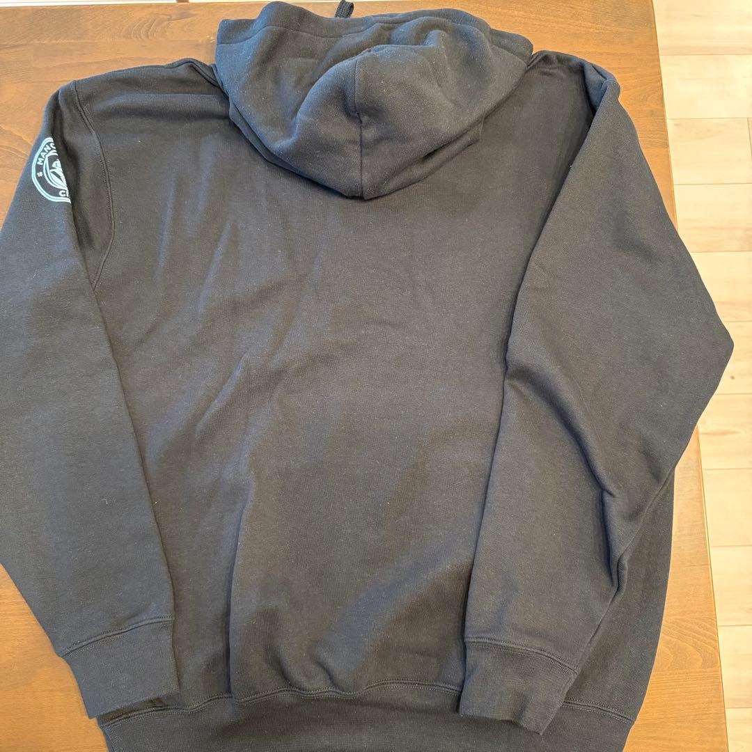 oasis x マンチェスターシティ コラボフーディXL 着用一回