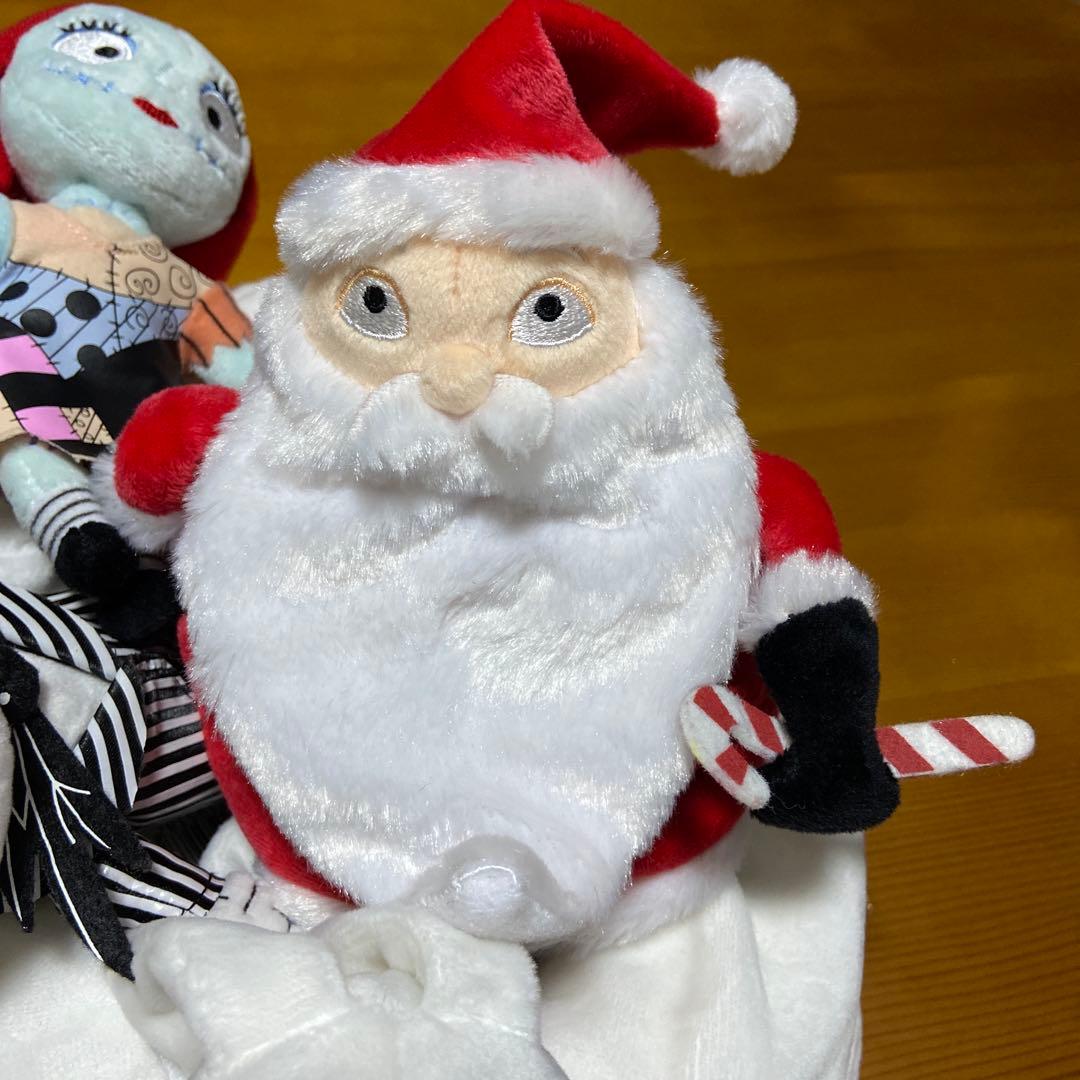 ナイトメアビフォアクリスマス　ゼロ　サリー　サンタ　ディズニーストア