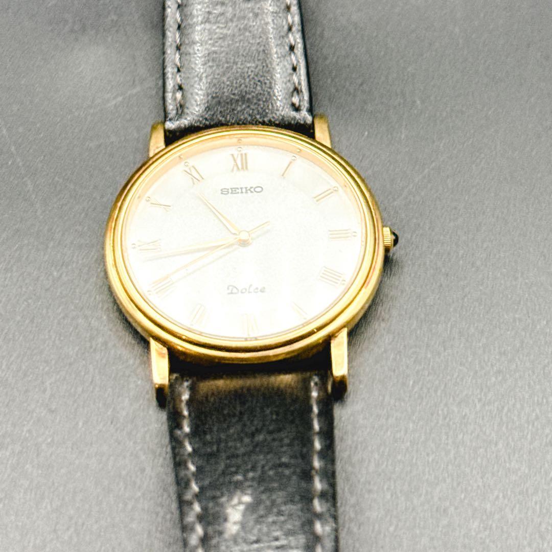 SEIKO Dolce 腕時計 稼働 セイコー クォーツ ビンテージ メンズ