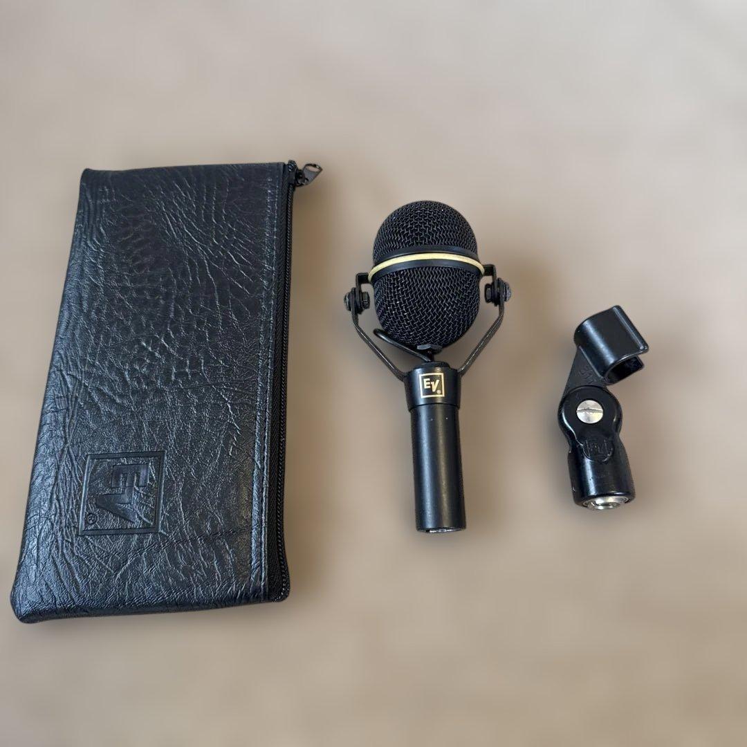 EV N/D468 楽器用ダイナミックマイク 本体+ホルダー+ケース